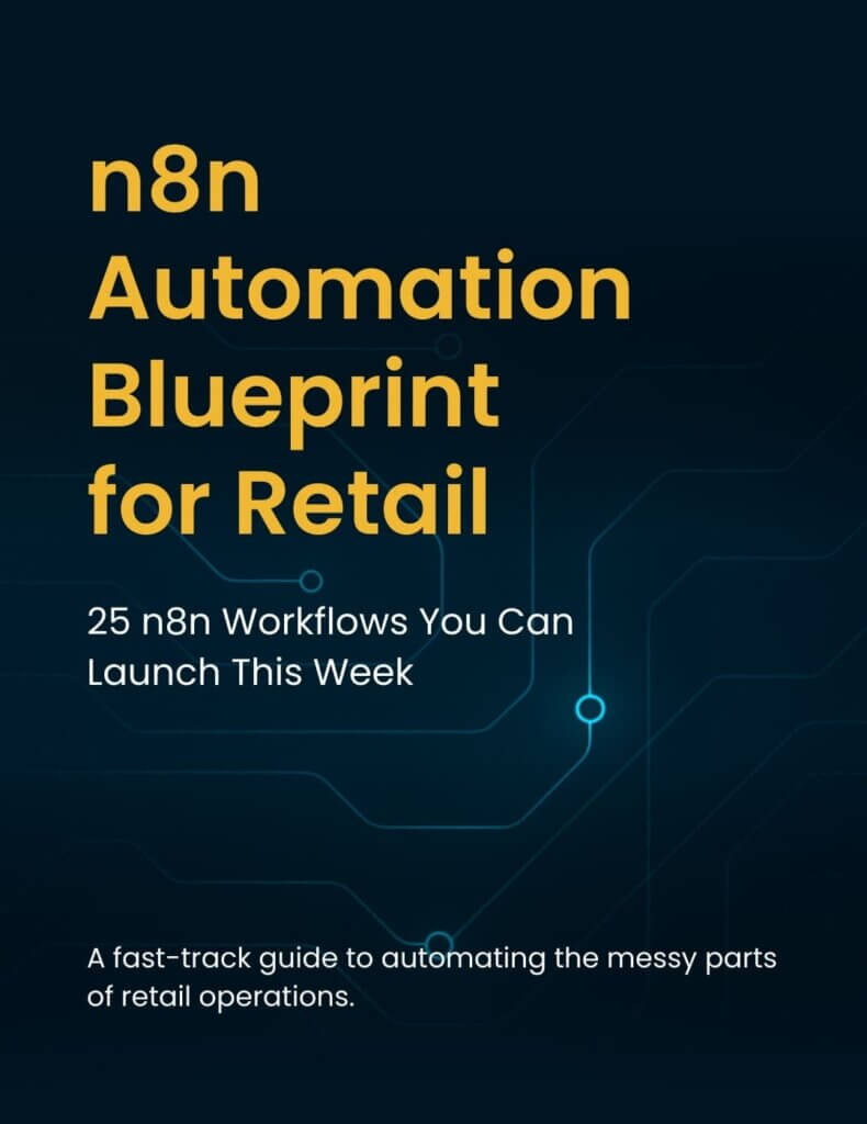 n8n Automation Blueprint for Retail Cover 
