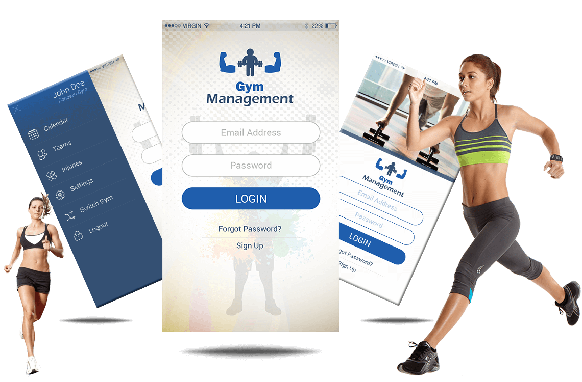 Features of Gym Management App