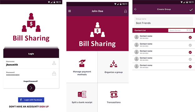 Bill Sharing Platform