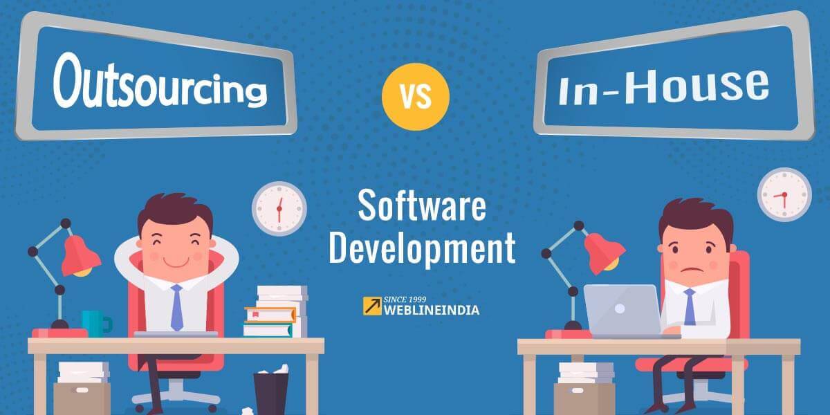 Software Development Outsourcing Vs In House Hiring Blog By Weblineindia