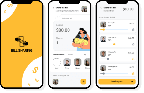 Bill Sharing App, A Flagship Product Development with Offshore Software Development Team