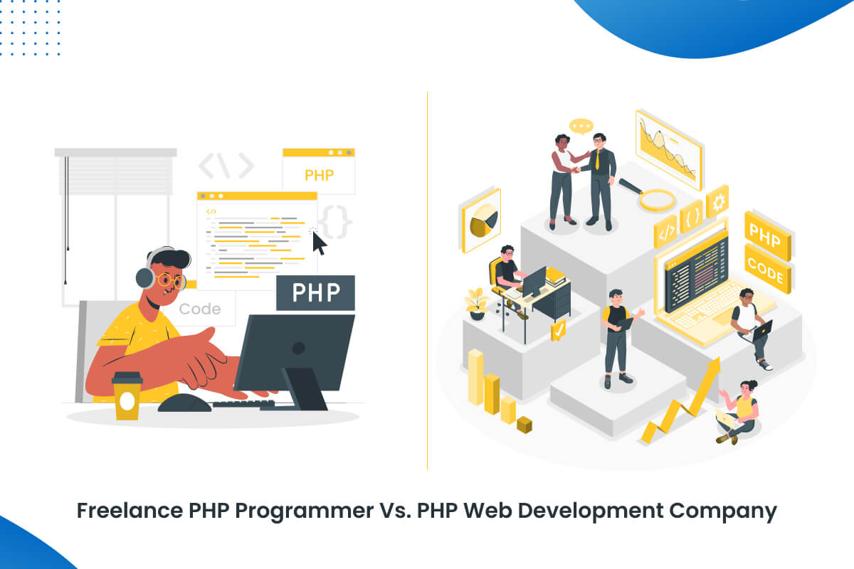 Freelance PHP-programmeur versus. PHP-webontwikkelingsbedrijf
