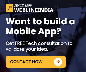 Want to build a mobile app? Contact Us