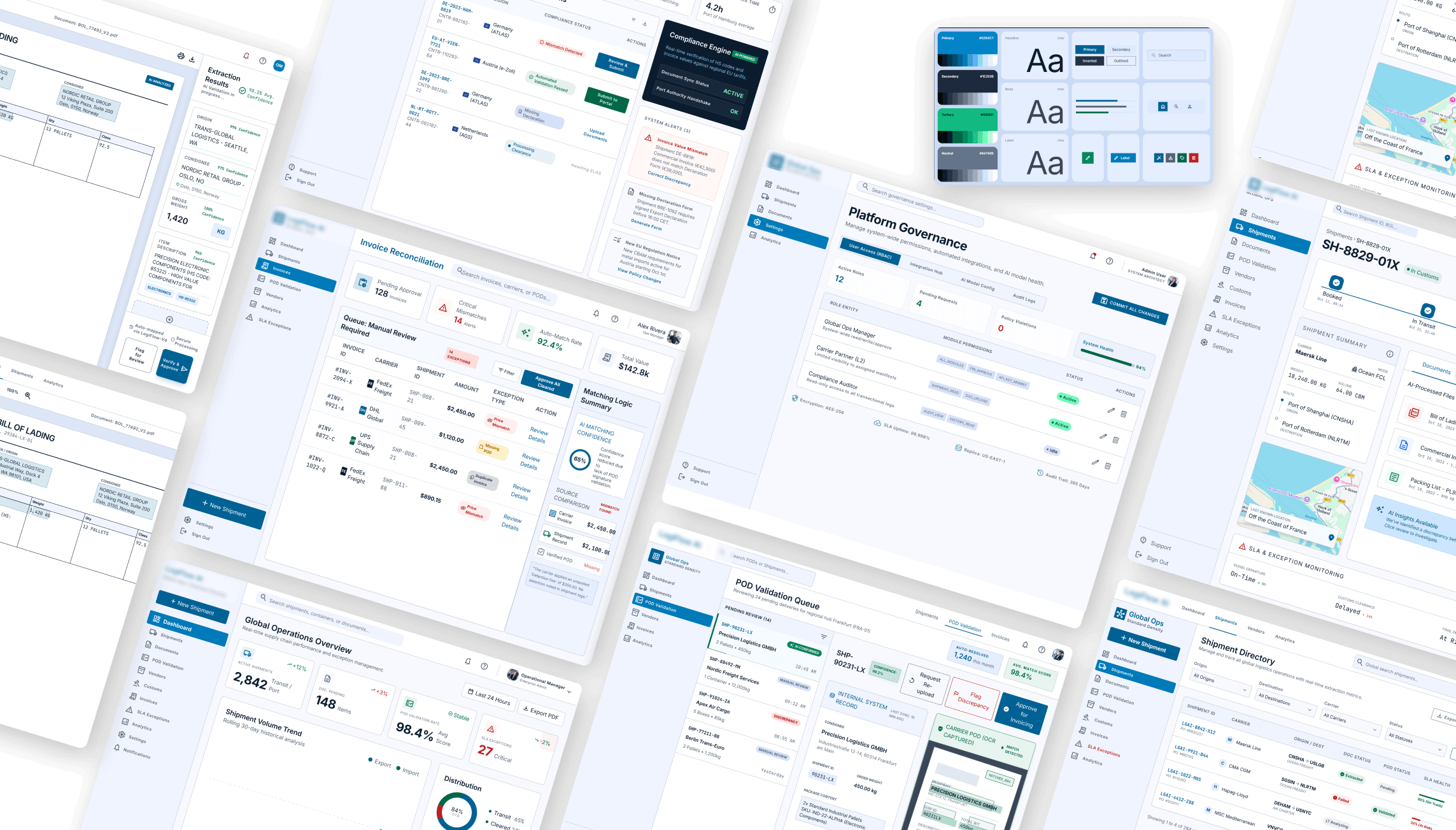 AI-Powered Logistics Brand AI-Powered Logistics Brand
