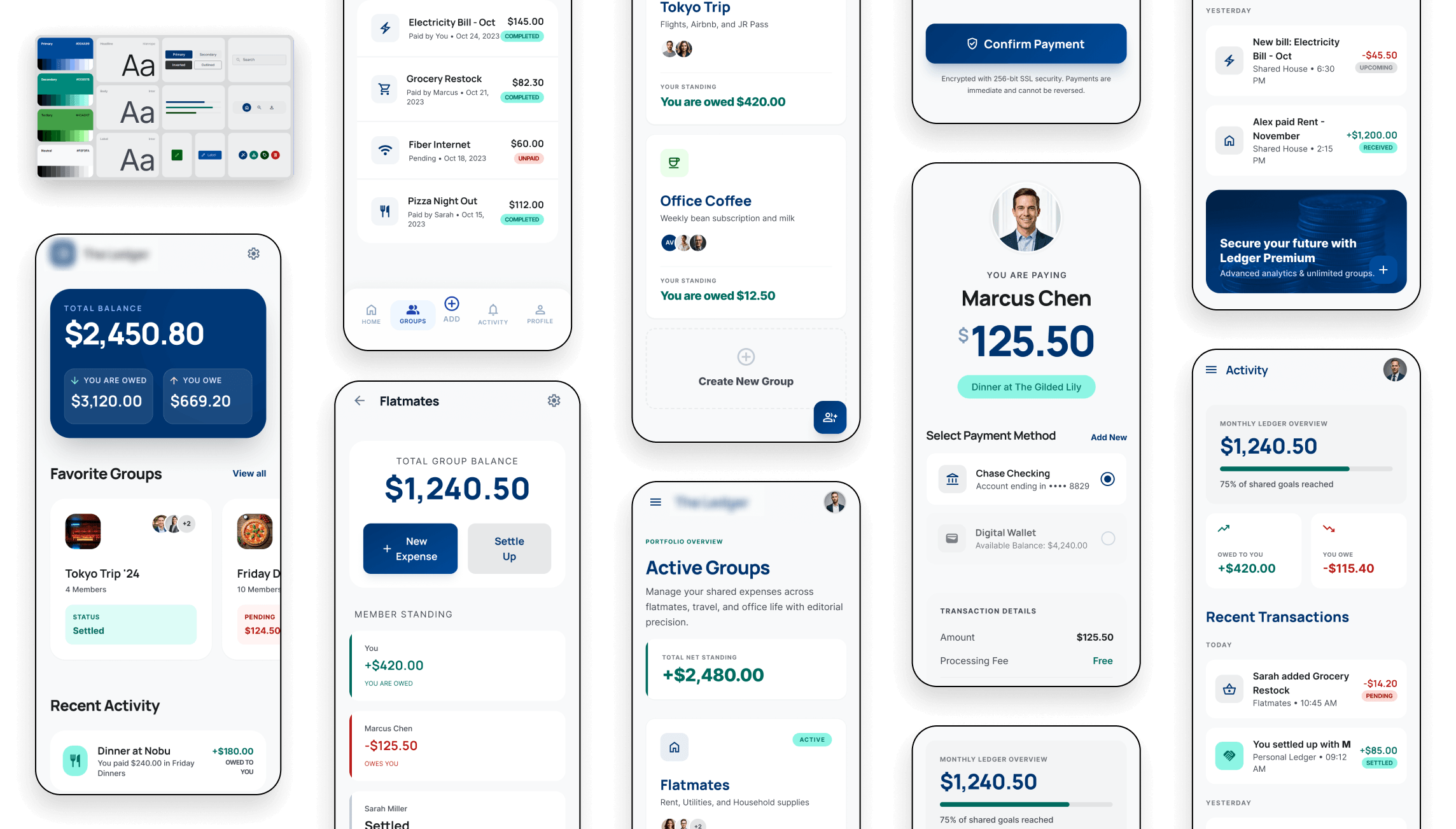 Bill Sharing App Brand