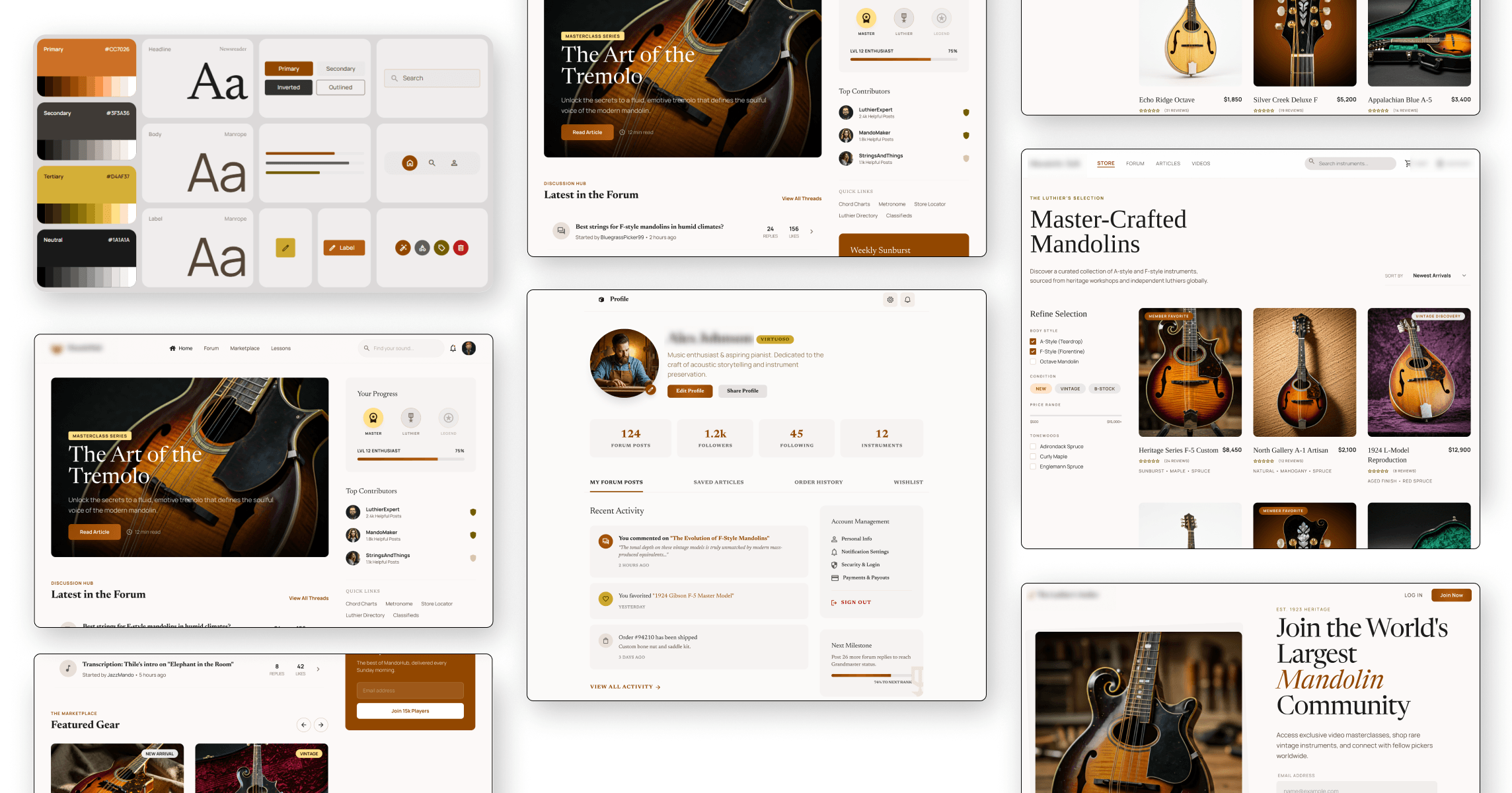 Mandolin Talk brand guidelines