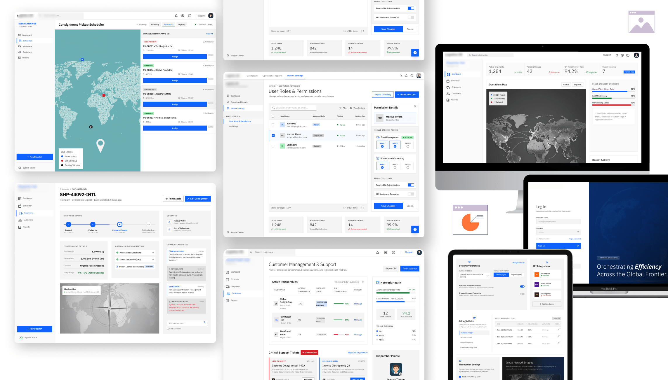 Courier workflow system overview