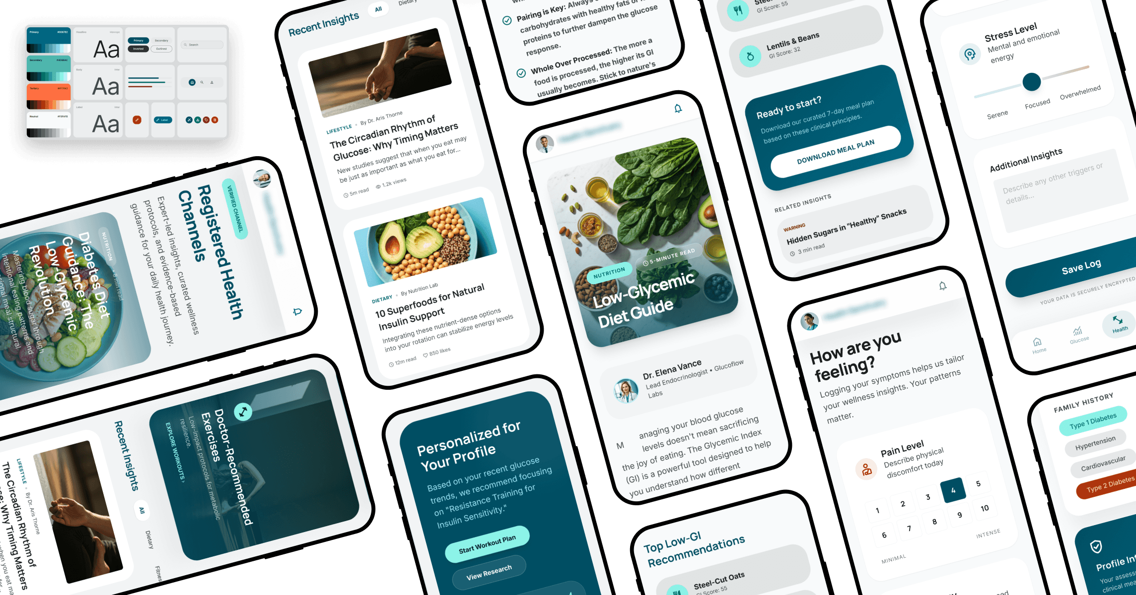 Diabetes Health Tracker Overview