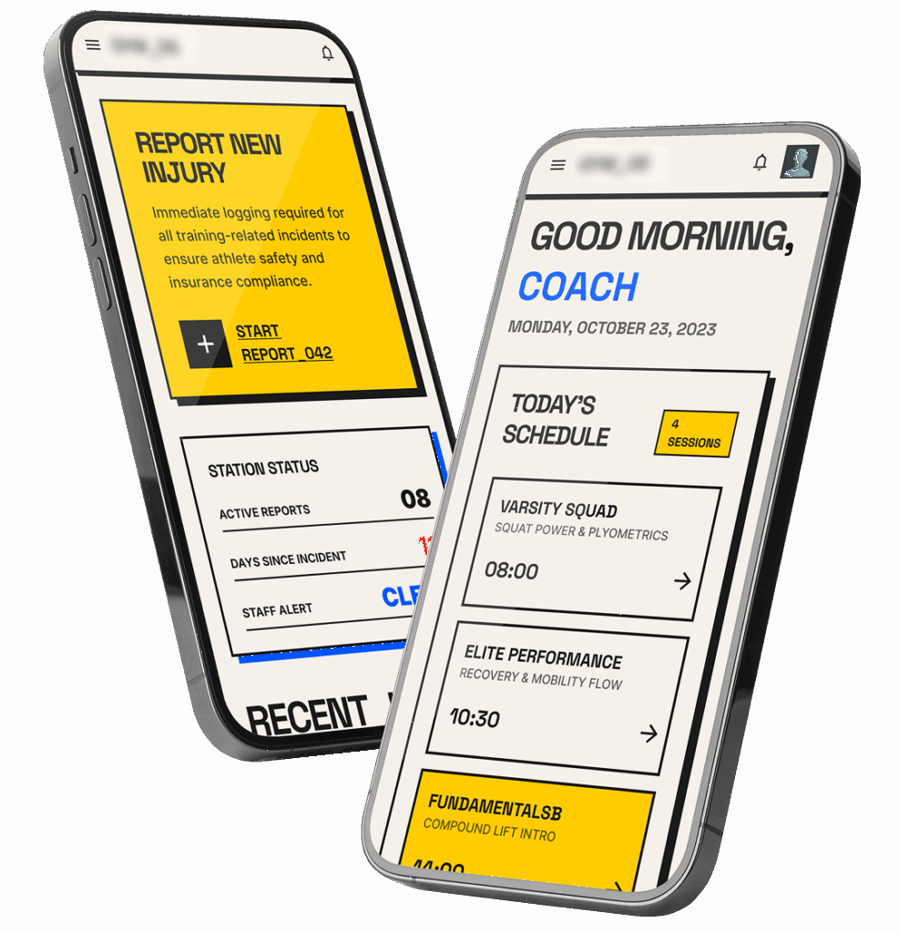 Gym Management App Gym management app dashboard