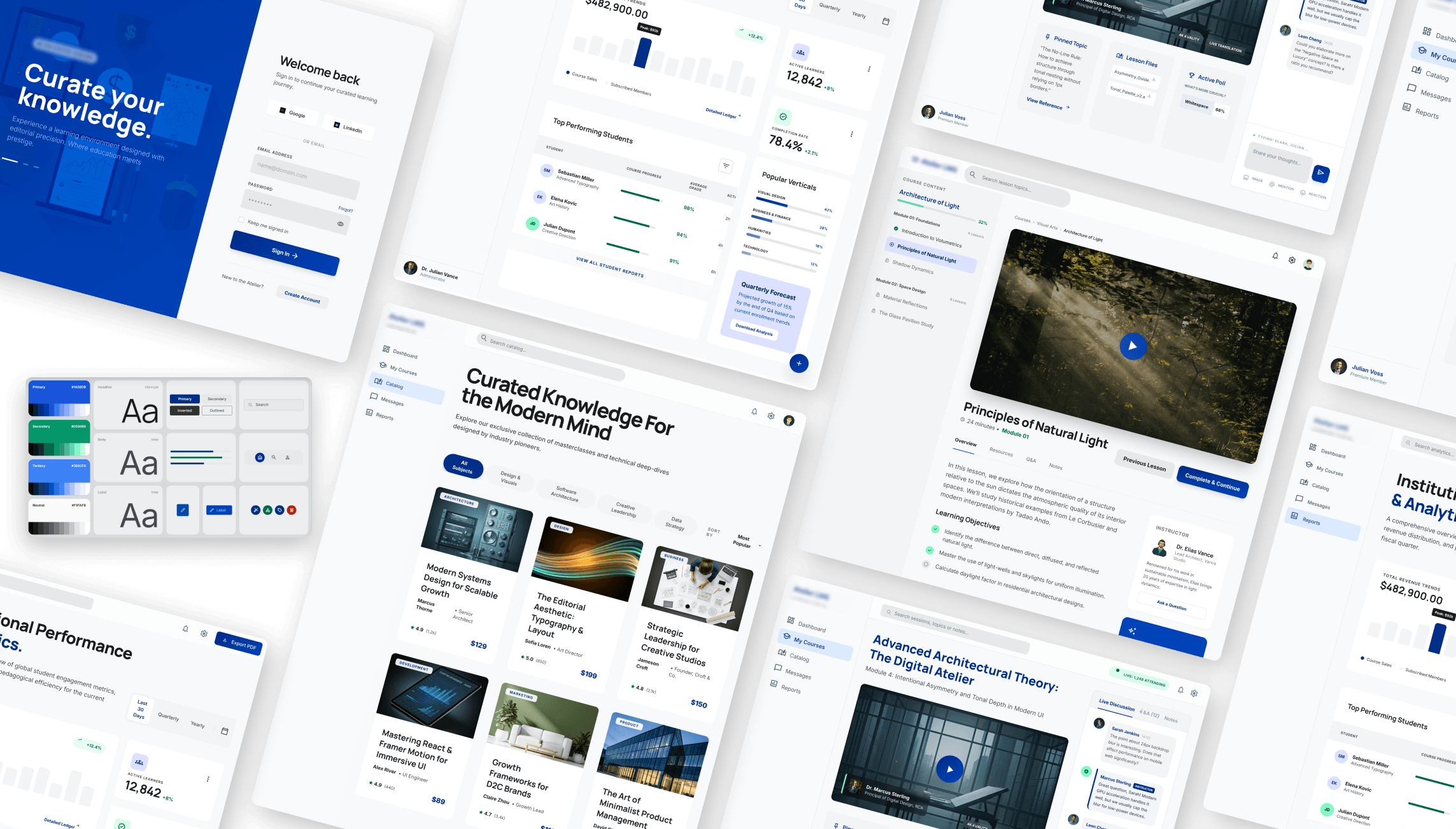 Online Learning Platform Brand