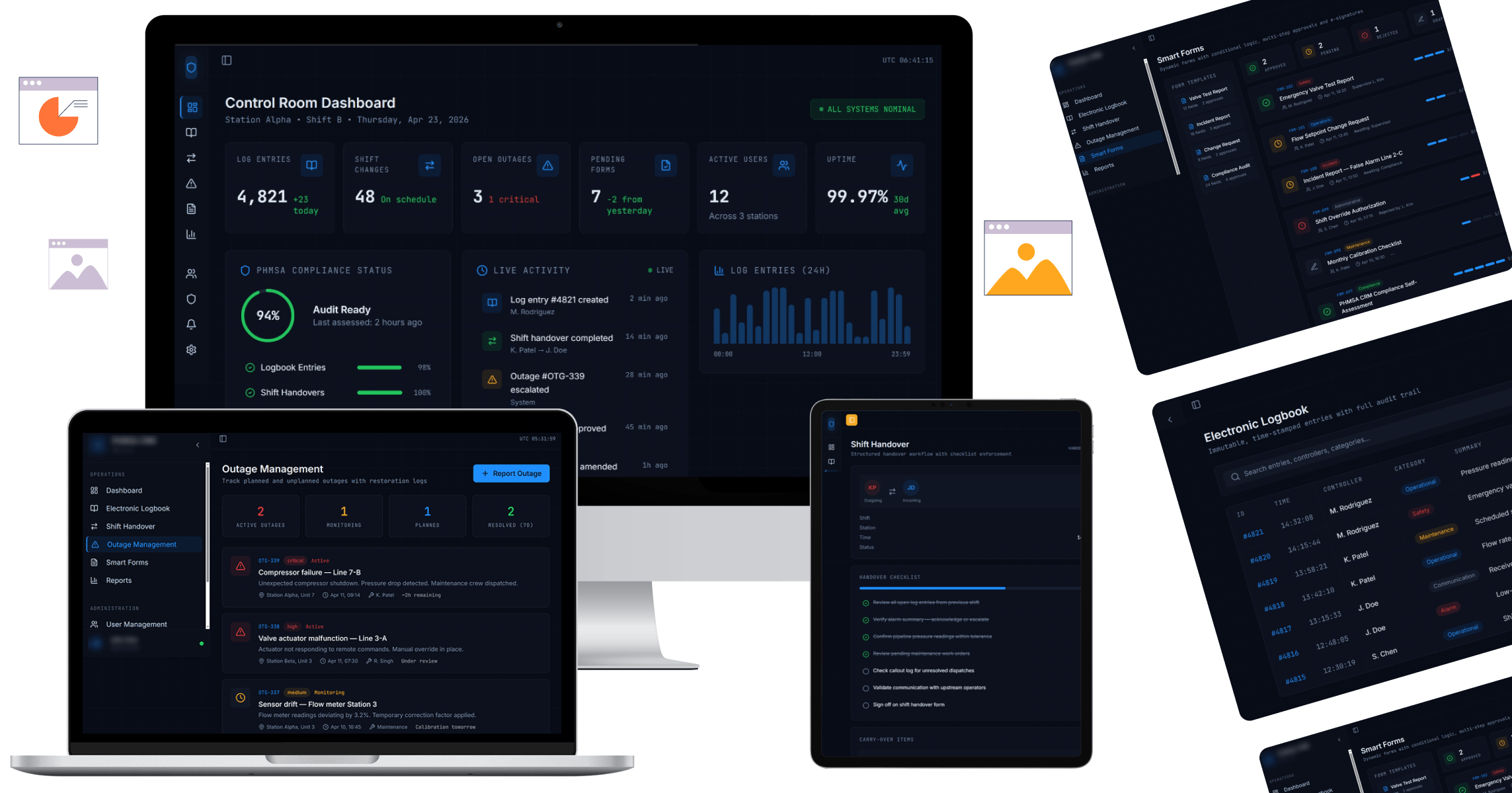 Audit-ready reports and analytics for pipeline compliance management