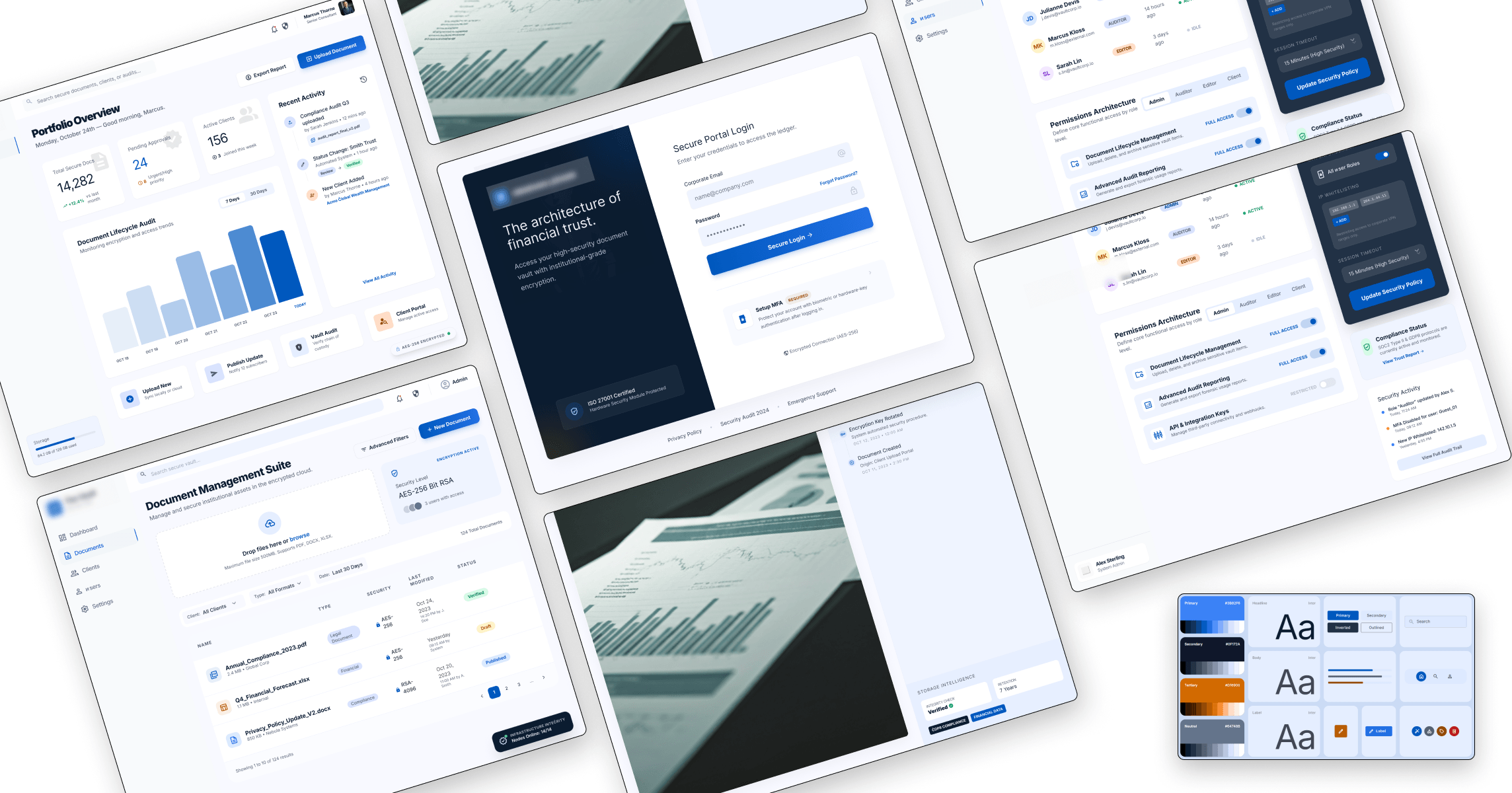 Secure CMS & File Management Brand Guidelines Secure CMS brand guidelines and platform overview