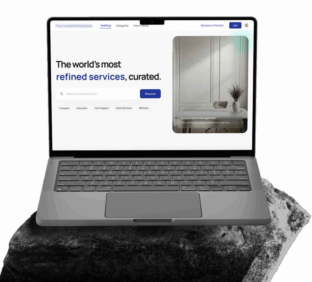 Scalable custom marketplace platform dashboard