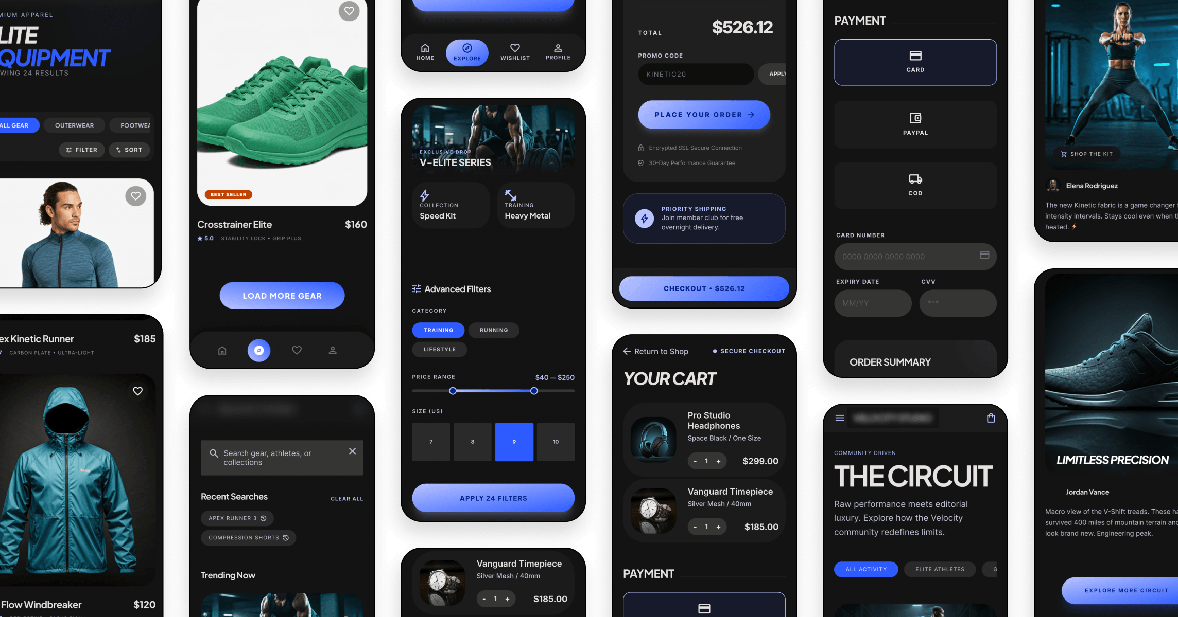 Sportswear Shopping Solution Overview