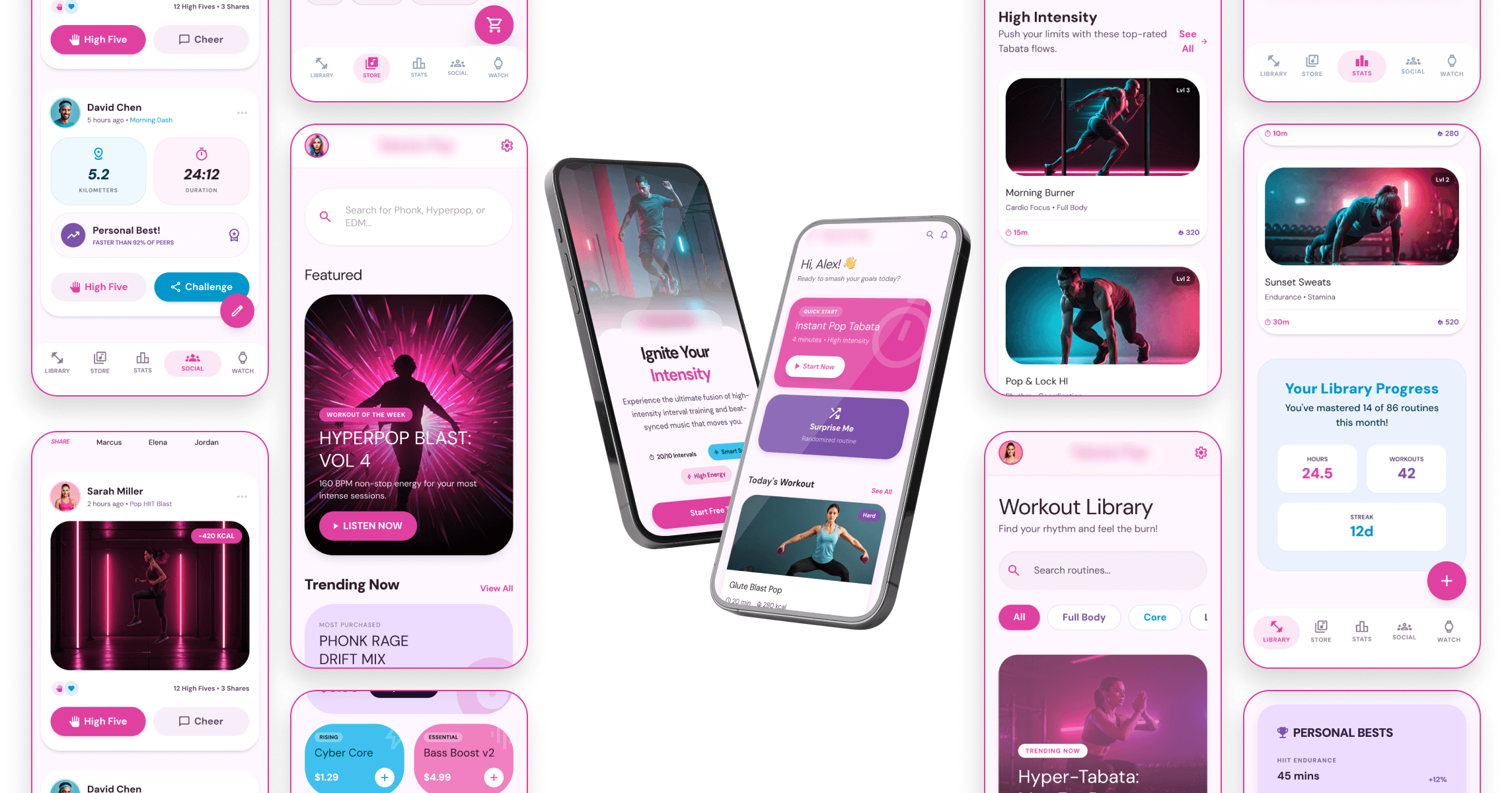 Tabata Timer App Overview Tabata timer app system overview