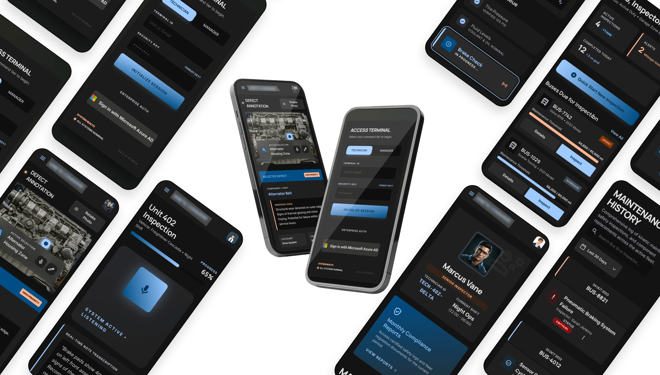 Bus inspection app full overview