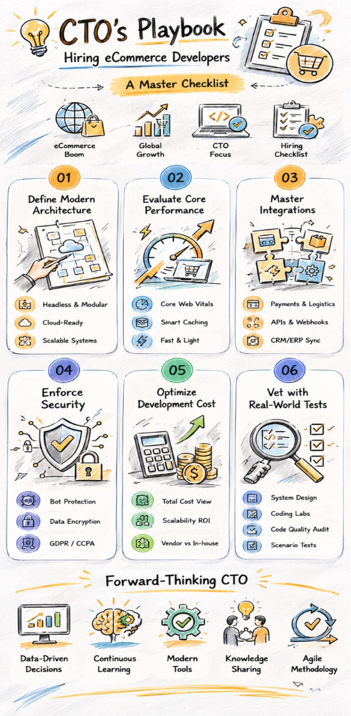 CTO's Playbook - Hiring eCommerce Developers CTO's Playbook - Hiring eCommerce Developers