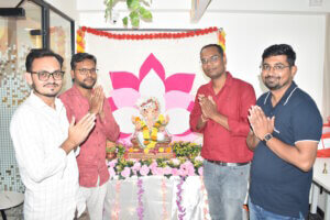 Ganesh Chaturthi Celebration at WeblineIndia