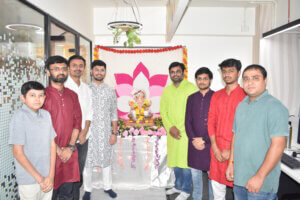 Ganesh Chaturthi Celebration at WeblineIndia