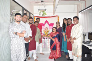 Ganesh Chaturthi Celebration at WeblineIndia