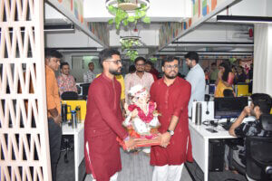 Ganesh Chaturthi Celebration at WeblineIndia
