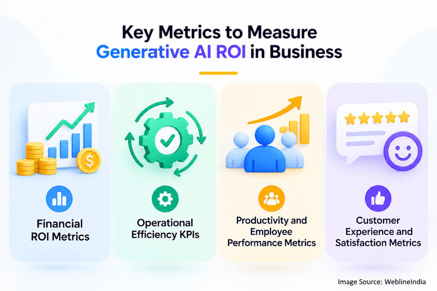 Key Metrics to Measure Generative AI ROI in Business Key Metrics to Measure Generative AI ROI in Business