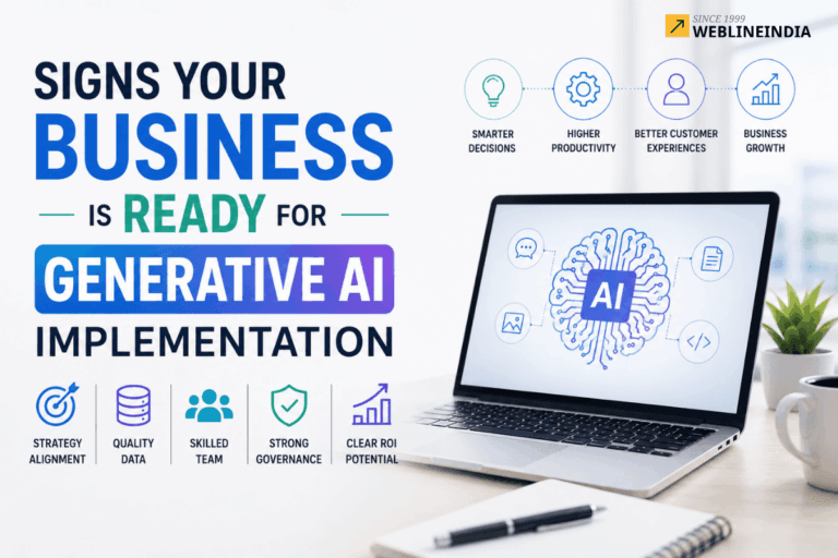 Generative AI development signs